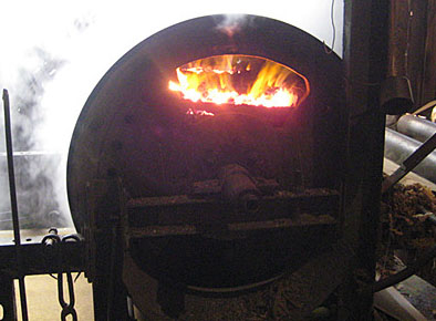火烧缸造纸机